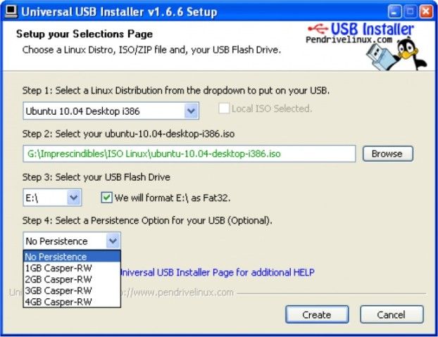 usb universal installer windows 10