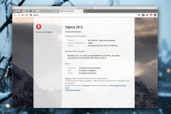 Opera linux не воспроизводит видео html5