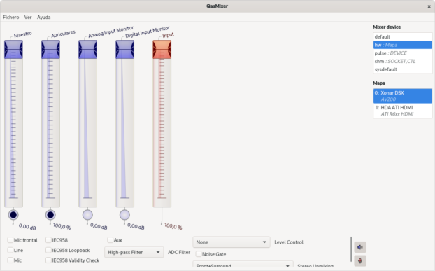 Qasmixer linux нет звука