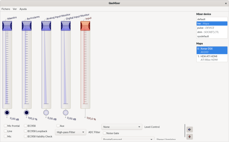 Qasmixer linux нет звука