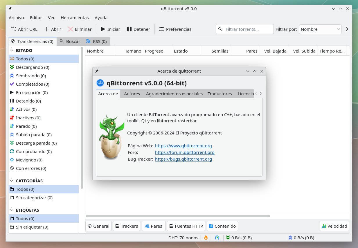 qBittorrent 5